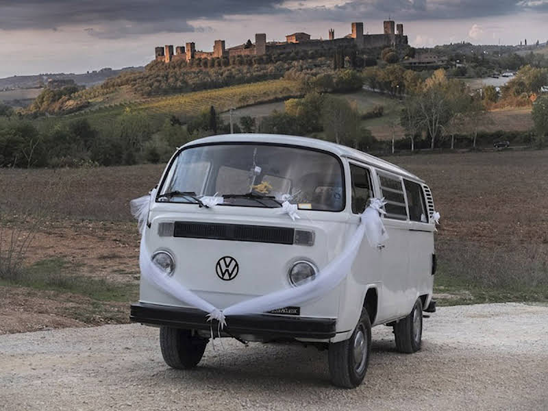 Volkswagen T2 for hire in Arezzo BookAclassic